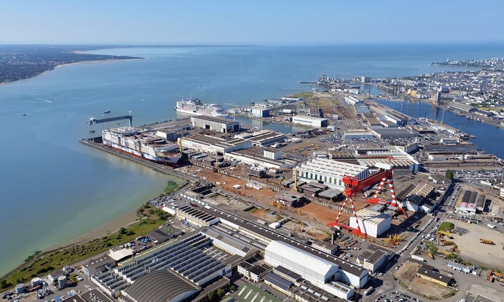 Shipyard in Saint-Nazaire